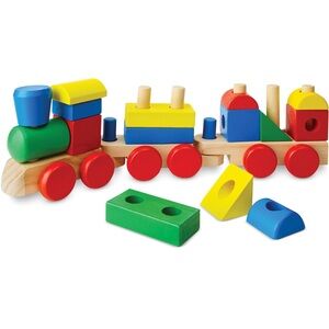 Melissa & Doug Wood Stacking Train
